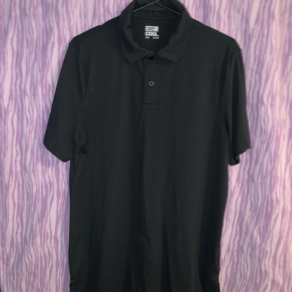 Men’s Charcoal Polo Tee